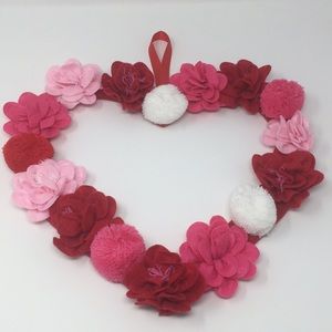 Floral Heart Wreath for Front Door 🚪